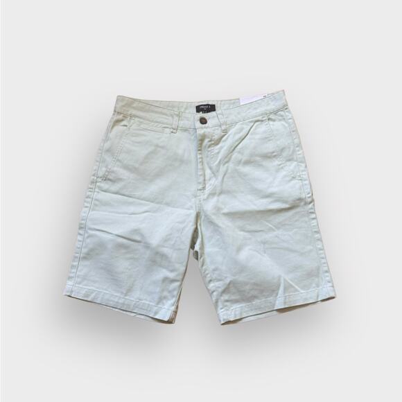 NEW Forever 21 mens MINT GREEN khaki shorts - Picture 3 of 5